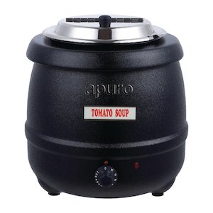 Apuro Black Soup Kettle