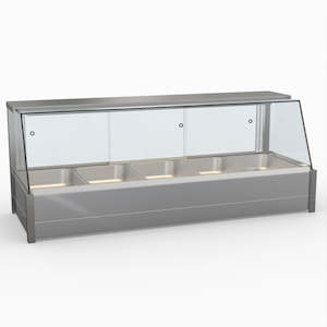 Professional equipment wholesaling: Bonvue Angled Countertop Heated Bain Marie BM17TD