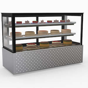 Professional equipment wholesaling: Bonvue Chilled Food Display SG180FA-2XB