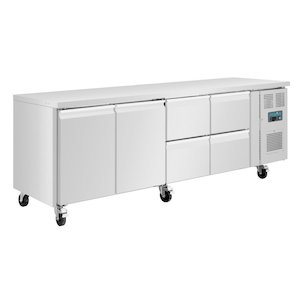 Polar U-series Counters 4 drawers/2 doors