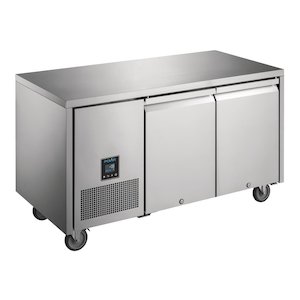 Professional equipment wholesaling: Polar U-Series Premium Double Door Counter Freezer 267tr