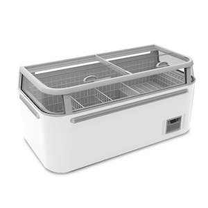 Professional equipment wholesaling: Thermaster 745L Supermarket Island Freezer With Glass Sliding Lids ZCD-E185G