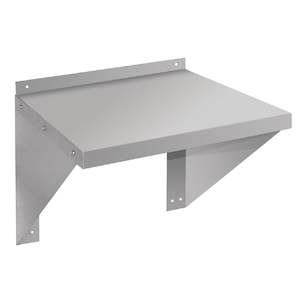 Professional equipment wholesaling: Vogue Stainless Steel Microwave Shelf Large