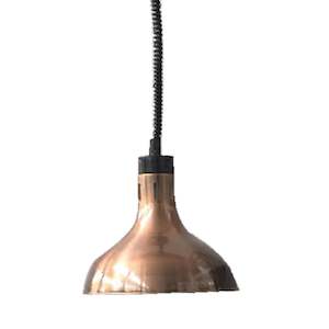 Professional equipment wholesaling: F.E.D Pull Down Heat Lamp Antique Copper 290Mm Round HYWCL12