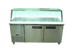 Thermaster Cold Salad & Noodle Bar 5X1/1 Gn Pans PG180FA-YG