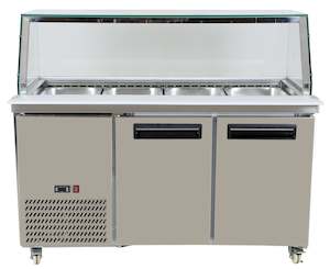 Thermaster Cold Salad & Noodle Bar 4X1/1 Gn Pans PG150FA-YG