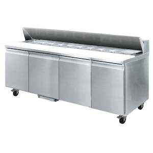 Professional equipment wholesaling: Thermaster Four Door Sandwich Bar SLB240