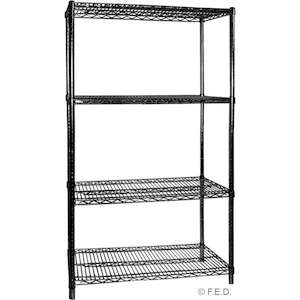 Professional equipment wholesaling: Modular Systems Four Tier Shelving 457 Mm Deep X 1880 High X 610 Width B18/24