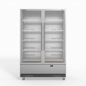 Skope SKB1200N-A 2 Glass Door Display or Storage Fridge