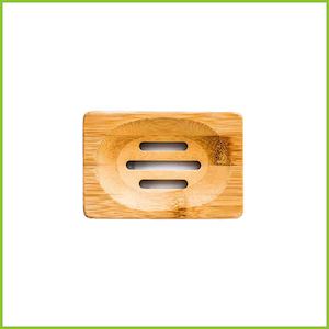 Bamboo Soap Dish - Soap Tray - Nil Products