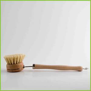 Wooden Dish Brush - Kitchen Dish Brush With Handle - Nil Products