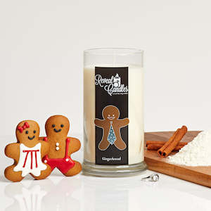 Store-based retail: Gingerbread Ring Candle