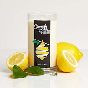 Store-based retail: Lemon Sorbet Ring Candle