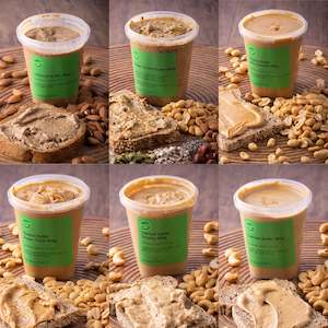 Health food: Gourmet Nut Butter 400g Dream Bundle (6 items)