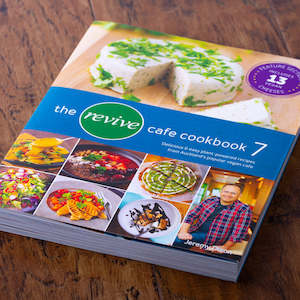 Health food: The Revive Cafe Cookbook 7 (Teal)