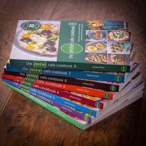 Revive Cafe Cookbooks SET (8 Books)