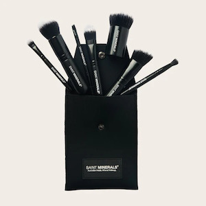 Lashes And Brows: Saint Minerals Travel Brush Set