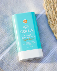 Face: Coola Clear Sunscreen Stick SPF 30