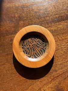 Round Ring Dish - Puhoro Design - Native Timber