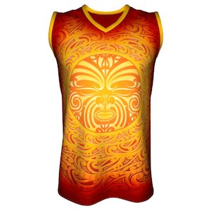 Basketball singlet - Tamanui Sunburst