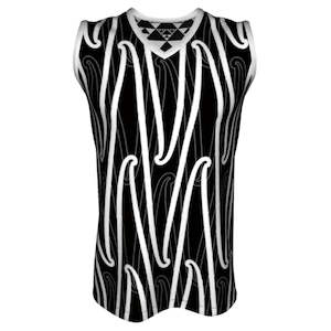 Basketball Singlet - Puhoro BW