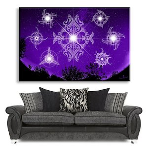 Matariki Ikaroa Canvas Print - Int'l