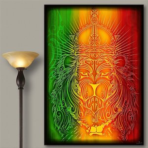 Artist: Lion of Judah Canvas Print - Int'l