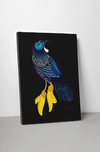 Tui Kowhai Canvas Print