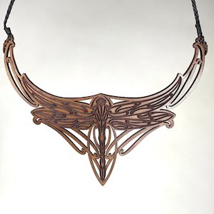 Kapowai Leather Statement Necklace