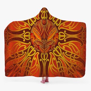 Hooded Blanket - Te Rā Kura