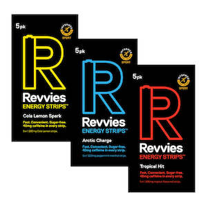 Revvies Energy Strips Starter Pack (3 x 5PK)