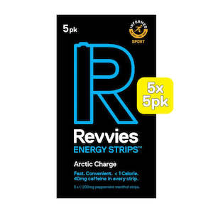 Revvies Energy Strips Arctic Charge (5 x 5 Pack)