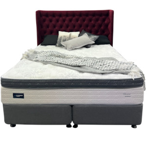 Bed: Chrome Medium Mattress