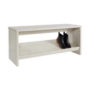 Bed: Atlas Shoe Storage Seat