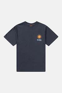 Sun Vintage Ss T-Shirt Vintage Navy