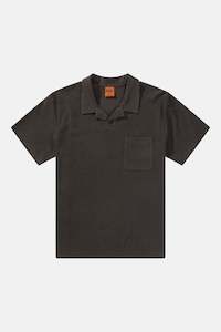 Mens T Shirts: Vintage Terry Polo Vintage Black