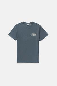 Mens T Shirts: Livin Slub Ss T-Shirt Slate