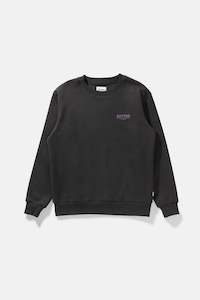 Mens Fleece: Fungi Fleece Crew Vintage Black