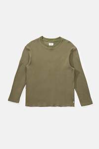 Classic Waffle Knit Olive