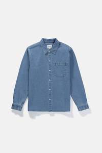 Denim Ls Shirt Denim