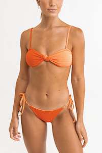 Marle Knotted Bandeau Top Sunset