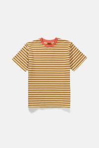 Mens Sale All: Vintage Stripe Ss T-Shirt Mustard