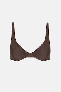 Rhythm Classics Collections: Classic Underwire Top Chocolate