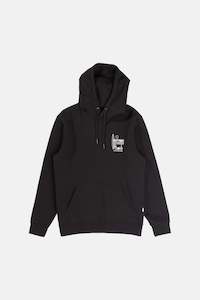 Siesta Fleece Hood Black