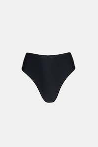 Classics Swimwear: Classic Hi Waist Pant Black