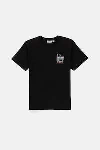 Wanderer Ss T Shirt Black