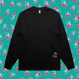 INCOGNITO MODE MEN'S HEAVYWEIGHT BLACK LONG SLEEVE - Rice Rice Baby