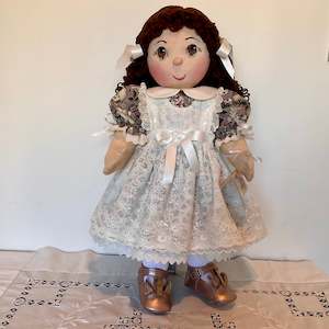 Janette. 52cm Fair Complexion Rag Doll.