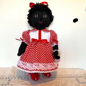 Martha 45 cm Dark Complexion Rag Doll