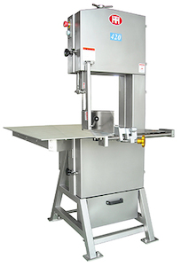 Products: HT-420LUX / HT-420SL Stainless Steel High Speed Bone Saw (Flat or Sliding table) - Richmann Engineering